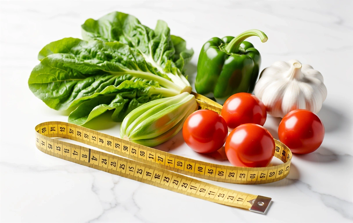 Frische Zutaten für gesunde Ernährung